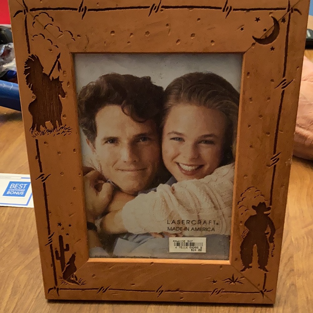 Western themed wood frame NWT - Picture 9 of 10